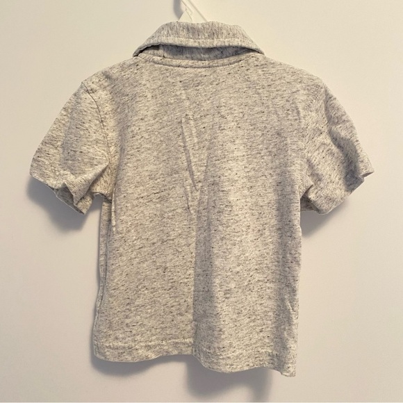 Cherokee Baby Boy's Polo With Pocket Light Gray Heather Size 12 Months - Picture 2 of 4